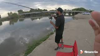 Pescando carpas con el compilla Lalo garcia..carp fishing