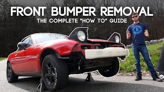 How To Remove a MX5 Miata Front Bumper | The COMPLETE Guide!