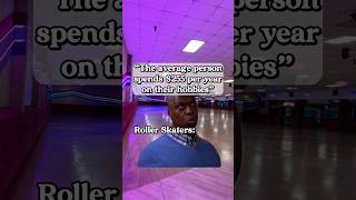 The average person spends $255 a year on their hobbies… Roller Skaters: 😅😭🛼🪦⛸️