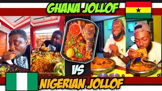 Nigerians Claims Ghana🇬🇭 Jollof is TRASH? |Battle btw Naija 🇳🇬 vs Ghana 🇬🇭 Jollof #ghana