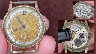 Moeris Caliber. 10 1/2 Small Second Swiss Vintage Watch Movement sound, Appearance etc.