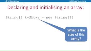 Arrays (introduction) - A Level Computer Science