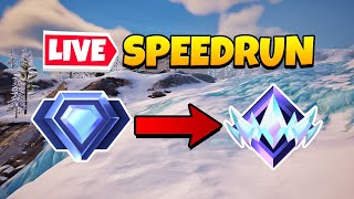 🔴LIVE | RANKED SPEEDRUN TO UNREAL IN FORTNITE SEASON 2