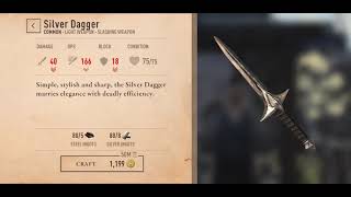 Elder Scrolls Blades: Silver Dagger