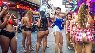 🇹🇭 Pattaya Soi 6 & Beach Road Scenes - Thailand 2024