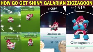 How To Get Shiny Galarian Zigzagoon Easily in Pokemon Go - Newly Released Rare Shiny!