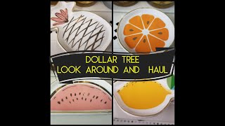 DOLLAR TREE  Look Around ....And Haul NEW ITEMS!!!