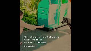 True Character: Who Are You When No One's Watching? #hjacksonbrownjr #quotes #shorts