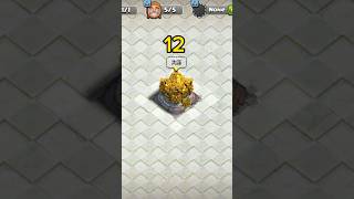 Gold Storage All Levels #clashofclans #ytshorts #coc #virlshort