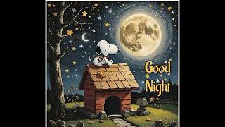 Good Night Moon From Snoopy