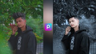 PicsArt dark grey effect photo editing | PicsArt new style photo editing | Picsart photo editing