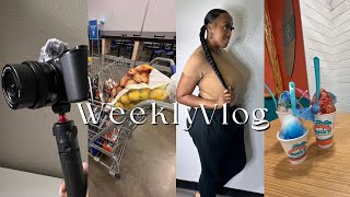 Vlog | New Camera 🎥, Silk Ponytail, Errands + More