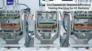 Six Channel VC Thermal Efficiency Testing Machine for VC Radiator#manufacturing #machine