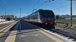 Partenza intercity 612 con E464 in DTS.