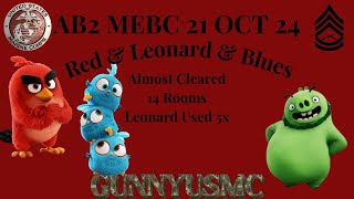 Angry Birds 2 AB2 Mighty Eagle Boot Camp MEBC 21 Oct 24-with Red+Leo+Blues #ab2