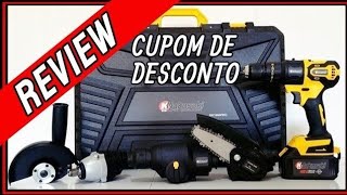 KIT 5 EM 1 FERRAMENTA INTERCAMBIÁVEL A BATERIA 5 EM 1 48v BRUSHLESS NAKASAKI NAKAN NAKANA REVIEW