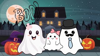 Family Ghost Boo Ghost Family | Halloween Song for Kids