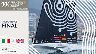 PUIG Women's America's Cup - Final | Luna Rossa Prada Pirelli v Athena Pathway | Full Replay