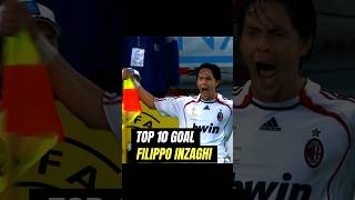 Top 10 Goal Filippo Inzaghi #shorts #footballshorts #inzaghi #milan