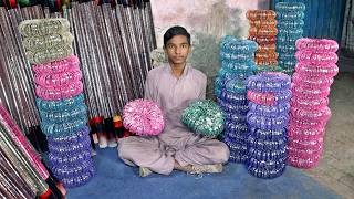 Amazing Process of Making Metal Bangles | Mass Production Factory Process