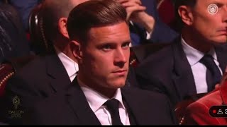 Marc Andre Stegen Reaction To Jude Bellingham Winning The Kopa Trophy And El Clasico