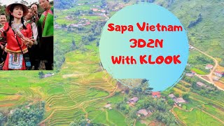 Sapa Vietnam 3 days 2 nights with KLOOK