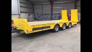 K-Quip 34T Tri Axel Low Loader