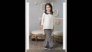 Baby Girl Shalwar Trouser Kurti Designs #viral #shorts #shorts