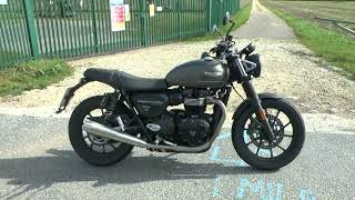 Riding the Triumph Street Twin   4K