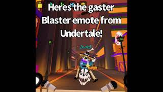 Funky Friday New Gaster Blaster  Emote #shorts