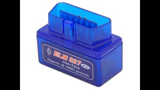 Подключение ELM327 OBD2 к тойоте через inCarDoc free