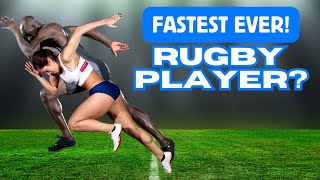 I CAN'T believe how Fast this Rugby player is! 😱🤯