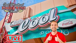 LIVE STREAM AT EPCOT | CLUB COOL REOPENING | FOOD AND WINE 2021