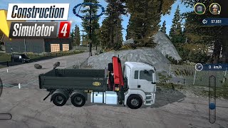 🚚Construction Simulator 4 #1 - Tutorial & First Gameplay