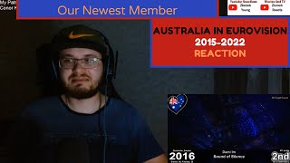 Our Newest Member / Australia in Eurovision Song Contest (2015-2022) (Reaction)