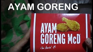 Not Mukbang Ayam Goreng Mcd Malaysia Spicy