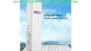 Slide TOTOLINK CP900 5GHz 867Mbps Wireless Outdoor Access Point Wi-Fi Repeater for Outdoor Long Dis