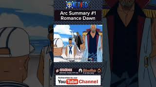 One Piece Recap Romance Dawn (Filipino/Tagalog) #onepiece #romancedawn #recap #tagalogrecap #shorts