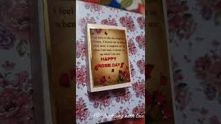 #easydiy//Gift box for rose day//valentine's day special//#shortvideo#trendingshort#viral