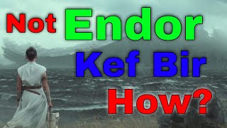 Why Death Star II is on Kef Bir not Endor, and a Better One