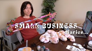 life of a small business owner | fiber artist diaries