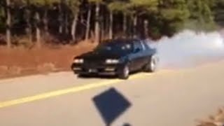 Turbo V6 Buick GNX Burnout