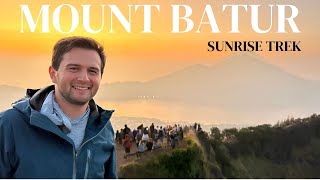 Sunrise Hike on Mount Batur 🌋 | CLIMBING an ACTIVE VOLCANO in BALI