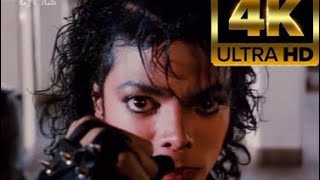 Michael Jackson- Bad 4K (Music Video) Shorter Version