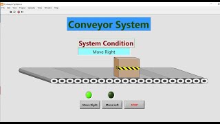 Conveyor System in LabVIEW | SCADA Design in LabVIEW