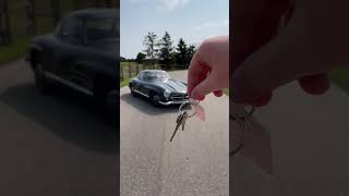 Satisfying ASMR Mercedes Benz 300SL. #shorts #mercedesbenz #classiccars