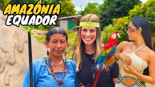 Como vive uma tribo indígena na Amazônia Equatoriana | T2 Ep226 #amazonia