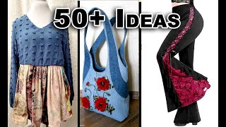 50+ NEW ideas for Upcycle Sewing | Thrift Flip Ideas