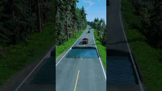 Cars vs water pit-BeamNG.drive #shorts #youtubeshorts #beamng #beamngdrive #beamngcrashes #gaming