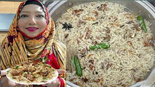 Moradabadi White Biryani Recipe  Muradabadi  Yakhni Pulao دعوتوں والی وائٹ بریانی کا طریقہ